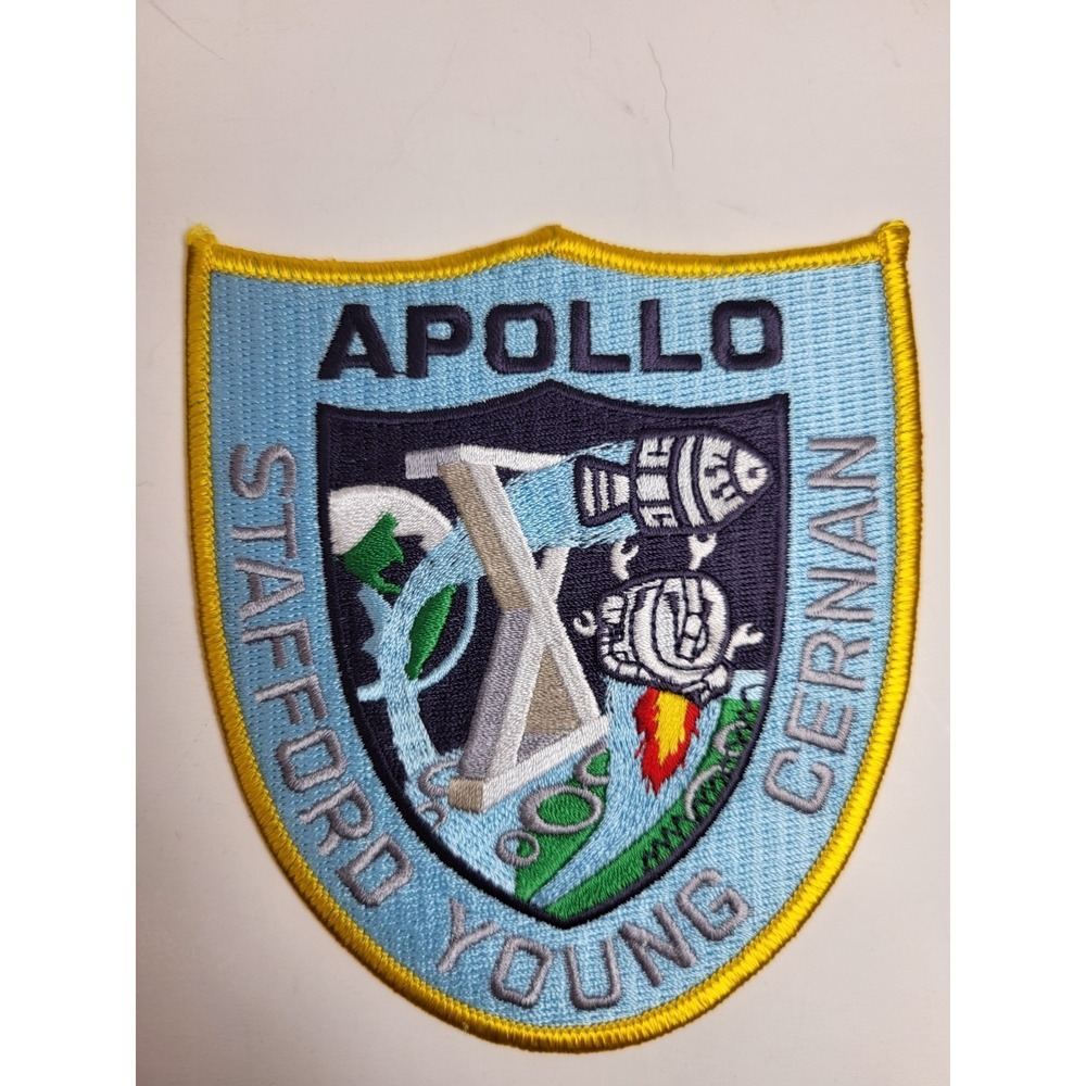 Willabee & Ward NASA Apollo 10 Mission Patch Astronaut Lunar Module Iron-On NEW